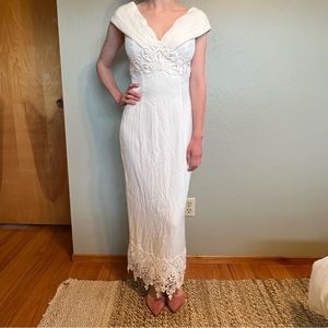 Vintage JESSICA MCCLINTOCK Wedding Dress - US Size 10